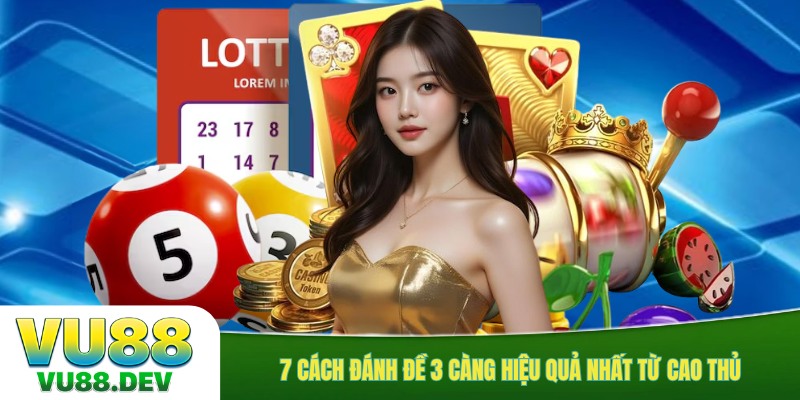 7 cách đánh đề 3 càng hiệu quả nhất từ cao thủ