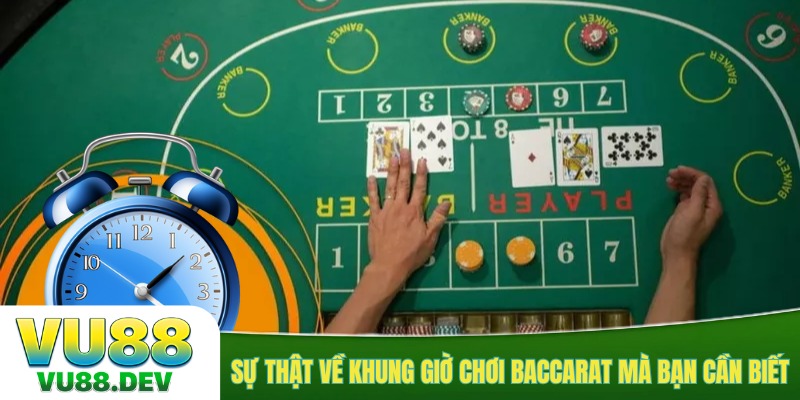 Sự thật về khung giờ chơi baccarat mà bạn cần biết